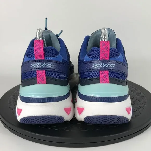 Skechers Energy Racer Blue Athletic Running Shoes 149371 Women's Size 9 - Picture 6 of 12